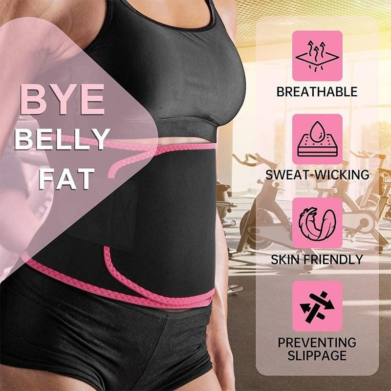Fitness Waist Belt with Phone Pocket