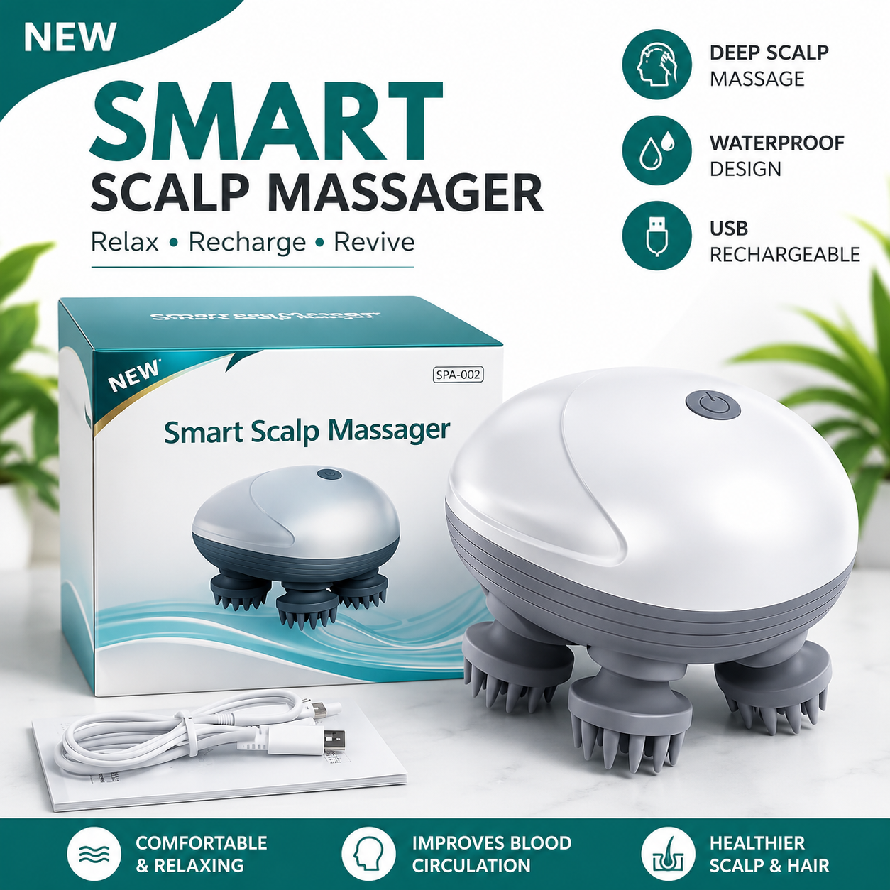Smart Scalp Massager