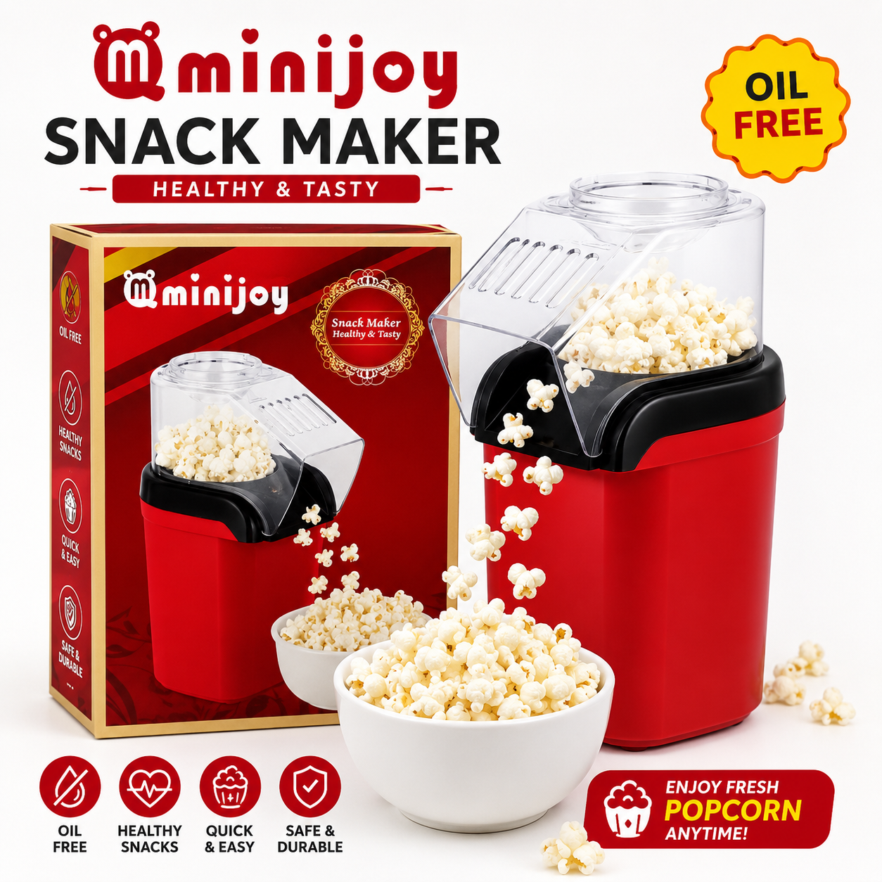 MiniJoy Oil-Free Healthy Snack Maker