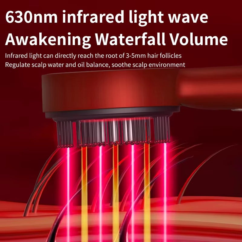 Red Light Scalp Massage Comb