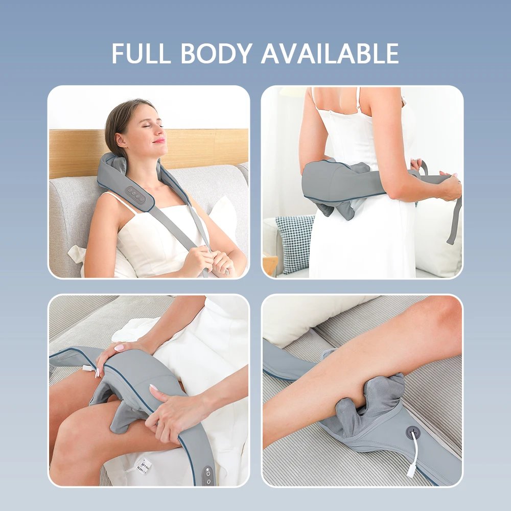3D Deep Kneading Shoulder & Neck Massager